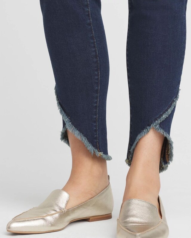 Tulip Hem Pull-On Ankle Jeggings - image 4